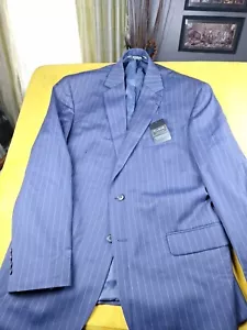 Jos. A. Bank Tailored Fit Traveler Size 46R/40w Complete Suit NWT - Picture 1 of 16