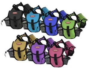 INSULATED Saddle HORN BAG Showman Cordura Nylon with Buckle Closure 7″ x 3 1/2″ - Picture 1 of 8