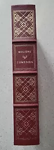 1985 MOLIERE COMEDIES: Franklin Library Leather Hardcover Book vintage, classics - Imagen 1 de 9