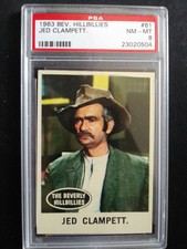 1963 Topps Beverly Hillbillies Card # 61 Jed Clampett. (NM/MT)