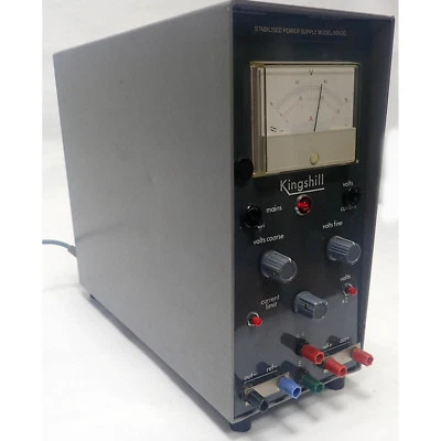  KINGSHILL 60V3C POWER SUPPLY, 0-60 V, 3 A ,INPUT 120V,   60HZ, TESTED & WORKING - Image 1 of 4