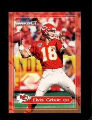2000 FLEER IMPACT #161 ELVIS GRBAC EXMT CHIEFS - Image 1 of 2