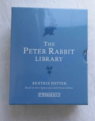The Peter Rabbit Library 10 Book Box Set By Beatrix Potter Hardcover NEW - Image 1 of 4