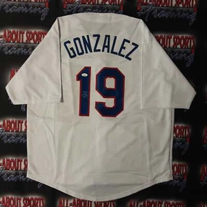 Juan Gonzalez Authentic Signed Pro Style Jersey Autographed JSA R1 - Picture 1 of 6