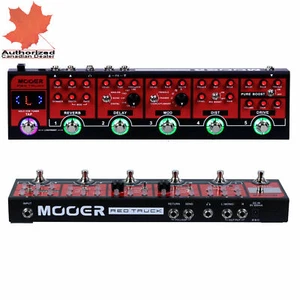 Pedal de efectos para guitarra Mooer Red Truck combinado distorsión overdrive delay ¡con estuche! - Imagen 1 de 9