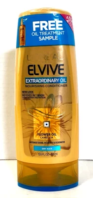 L'OREAL Elvive Extraordinary Oil Conditioner Dry Hair Camellia Oil DISCONTINUED - Image 1 of 4