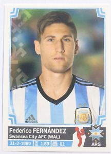 2015 COPA AMERICA CHILE Panini Sticker #120 FEDERICO FERNANDEZ Argentina