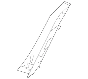 Genuine Honda Finish Panel 33503-TVA-A01 - Picture 1 of 2