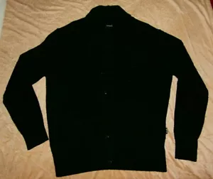 Cárdigan Pulóver Negro Diamond Supply Co. Talla XL EXCELENTE MEZCLA DE LANA ACRÍLICA - Imagen 1 de 5