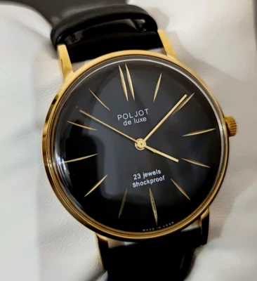 Reloj Poljot De Luxe Extra DELGADO Para Hombre Rusa URSS Mecánico De Colección Raro Foto 1 de 4