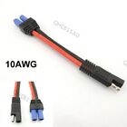 10AWG Thick  EC5 Female to SAE Power Cord Cable Wire for Battery Solar Panel 22H