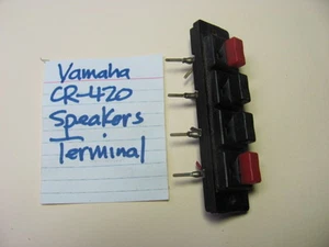 📈YAMAHA 420000 LA001880 SPEAKER TERMINAL CR-420 STEREO RECEIVER  - Picture 1 of 2
