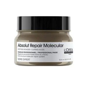 Masque Cheveux Endommagé L'Oreal Serie Expert Absolut Repair Molecular 500ml - Imagen 1 de 1