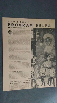 Cub Scout Program Helps December 1969 PB GD [ML] - Image 1 of 3