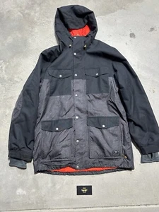 Nike SB Van Patten Snowboarding Jacket Grey Black Men’s Size L SBJ 543688-010 - Picture 1 of 6