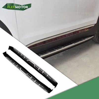 Боковые подножки подходят для Hyundai Santa Fe Sport 2013-2018 силовой порог - Изображение 1 из 4