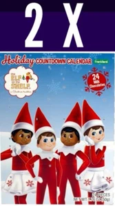 ELF ON THE SHELF Christmas Advent Chocolate Countdown Calendar NEW ~ 2 Pack - Picture 1 of 1