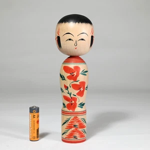 Master ATSUO TANAKA Kokeshi, ZAO School, Signed, Japan 1976 - 7.2" (K611) - Picture 1 of 12