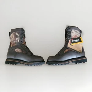 Red Wing Irish Setter Gunflint 10" Mossy Oak Camo Waterproof Mens Sz 10 - Picture 1 of 4