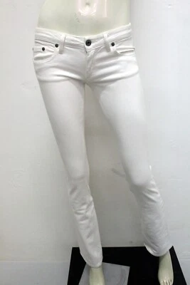 Dondup Women's Jeans Size 25 / 38 White Cotton Pants Trousers Hose - Image 1 of 4