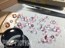 Movie Prop Pink Diamond Set - Film Prop Faux / Fake Pink Diamond / Display Gems