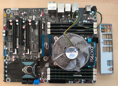 Intel Desktop Board DX79SI Core i7 CPU 950 3,0GHz 32GB Kingston KVR1333D3N9/4G - Bild 1 von 4