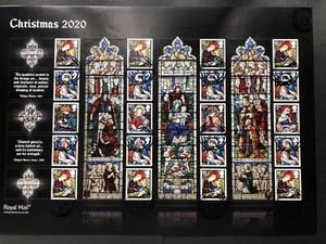 GB 2020 VERY RARE Christmas Smilers Sheet FIRST DAY ISSUE Mount Pleasant LS127 - Bild 1 von 1