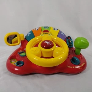 VTech Learn & Discover Driver Toddler Motor Skills Sound Light TESTED - Picture 1 of 12