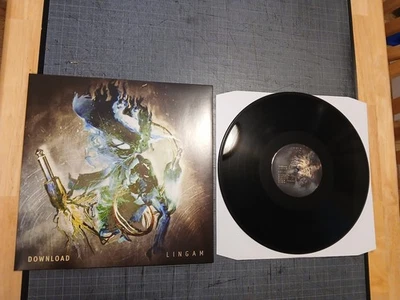 DOWNLOAD (CEVIN KEY of SKINNY PUPPY) 'LINGAM' LIMITED 1st PRESS. BLACK VINYL Foto 1 de 4