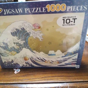 1000PC Jigsaw Puzzle Wave Design Fuji & Character Art 51x73.5cm - Picture 1 of 1