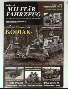 Tankograd Militar Fahrzeug German Military Magazine Tank Armored Vehicles - Imagen 1 de 2