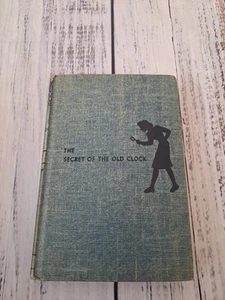Nancy Drew The Secret Of The Old Clock 1930 Blue Hardcover Carolyn Keene - Picture 1 of 12