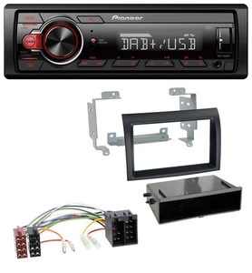 Pioneer MP3 1DIN DAB USB AUX Autoradio für Citroen Jumper Fiat Ducato 06-11 schw - Bild 1 von 9