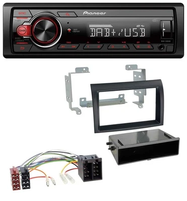 Pioneer MP3 1DIN DAB USB AUX Autoradio für Citroen Jumper Fiat Ducato 06-11 schw - Bild 1 von 4