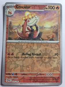 Crocalor 024/182 PAR SV04: Paradox Rift Uncommon Reverse Holo NM Pokemon TCG - Bild 1 von 2