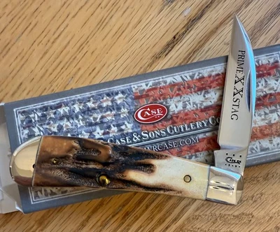 CUCHILLO CASE PRIME STAG TONY BOSE SWAYBACK NUNCA USADO EN CAJA #TB51117 SS D5 Foto 1 de 3