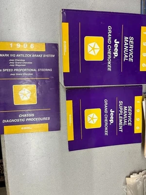 Manual De Taller De Servicio Y Reparación OEM Para Jeep Grand Cherokee 1996 - Imagen 1 de 4