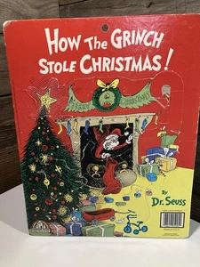 VINTAGE 1985 HOW THE GRINCH STOLE CHRISTMAS BY DR. SEUSS CHILD’S PUZZLE - Picture 1 of 7