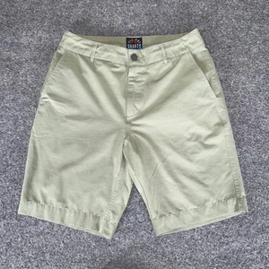 Faherty All Day Shorts Herren 30 grün Stretch Kordelzug Küste Strandmode Freizeit - Bild 1 von 11