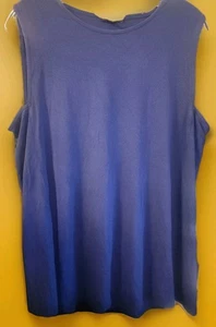 Eileen Fisher Lightweight Viscose Jersey Tunic Large Turquoise New Minimal Cr60  - Picture 1 of 5