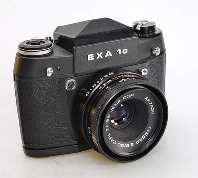 EXA 1c ⭐ Version CERTO + TESSAR 2.8/50 Carl Zeiss Jena ⭐ Prisma ⭐✅ (8211) - Bild 1 von 4