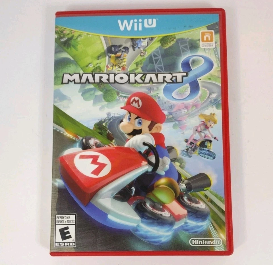Nintendo Wii U 2014 Mario Kart 8 Complete Untested - Image 1 of 4