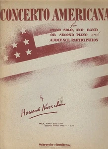 Concerto Americana Nr. 179: Für Klavier solo und zweites Paino oder Band mit Gesang - Bild 1 von 1