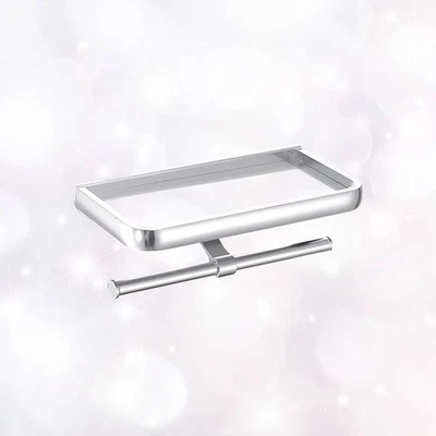  Portarotolo Cucina Portacartaigienica Bagno Supporto Per Telefono - Immagine 1 di 4