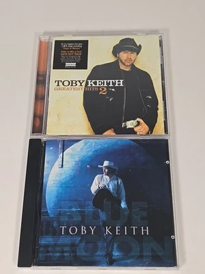 Лот компакт-дисков Toby Keith лучшие хиты 2 и Blue Moon - Изображение 1 из 4
