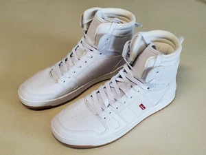 Levi's® 521 Basketball Hi Pebbled Ultra Hyde Herren Sportschuhe Größe 10 Neu ohne Karton - Bild 1 von 10