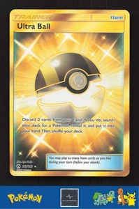 2017 Pokemon SM Sonne & Mond Base Set 161/149 Ultra Ball - Bild 1 von 3