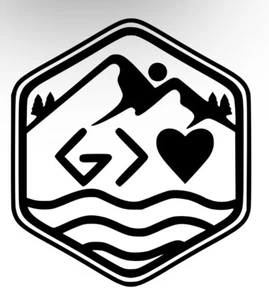 God is Greater Than Highs and Lows up down Vinyl Decal Christian Helmet Sticker - Bild 1 von 3