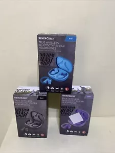 Silvercrest True Wireless Bluetooth In-Ear Headphones - Different Colours - Picture 1 of 15