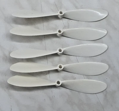 5x Günther Propeller in klassisch weiß, RC-Propeller, Aufsteck-Propeller, 125 mm - Bild 1 von 4